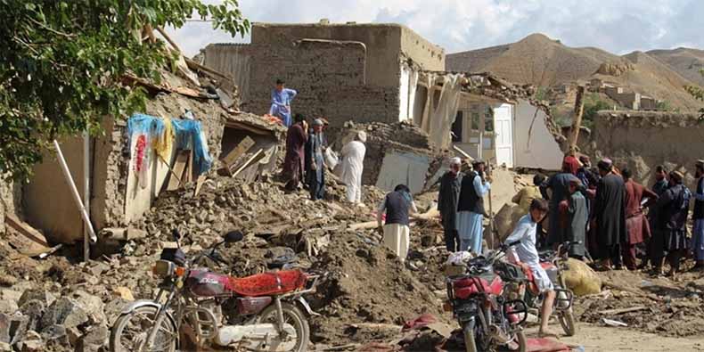 Banjir di Afghanistan selama Agustus 2022 menghancurkan ribuan rumah dan menewaskan 182 orang.