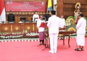 pelantikan penjabat bupati buleleng