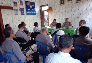 Penekanan Kapolsek Mengwi Dalam Pelaksanaan Anev Mingguan