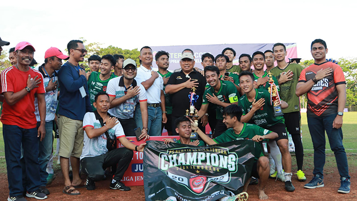 PS Remaja Banjar Tengah Rebut gelar juara Liga Jembrana