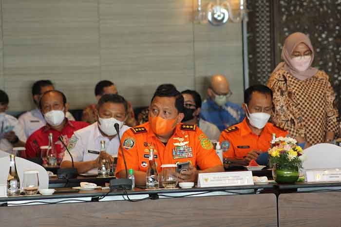Kepala Basarnas RI dan Bali saat menghadiri rapat koordinasi persiapan penyelenggaraan G20.
