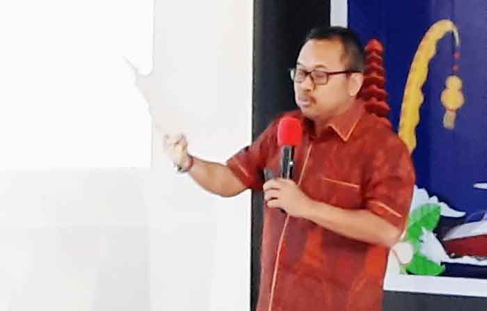 Kepala Perwakilan Bank Indonsia (KPwBI) Provinsi Bali, Trisno Nugroho dsaat M.