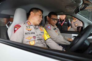 Wuling Indonesia bertemu Kapolda Bali Irjen Pol Putu Jayan Danu Putra, Selasa (27/9/2022).