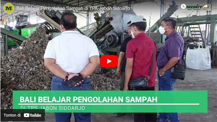 Bali Studi Banding ke TPA Jabon Sidoarjo