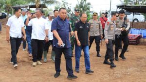 Pastikan Berjalan Lancar, Bupati Tamba Dampingi Gubernur Koster Tinjau Kesiapan Groundbreaking Jalan Tol