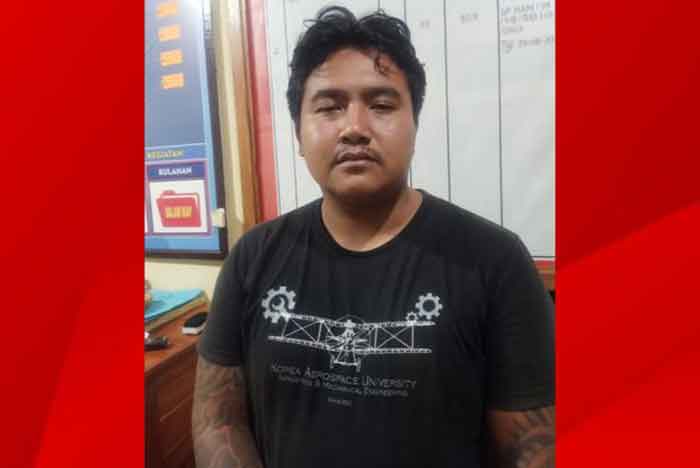 Polisi menangkap pelaku pencurian mobil di Badung bernama I Wayan Purwayoginata.