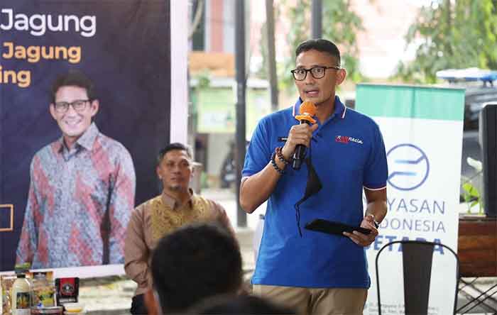 Menteri Pariwisata dan Ekonomi Kreatif (Menparekraf), Sandiaga Uno