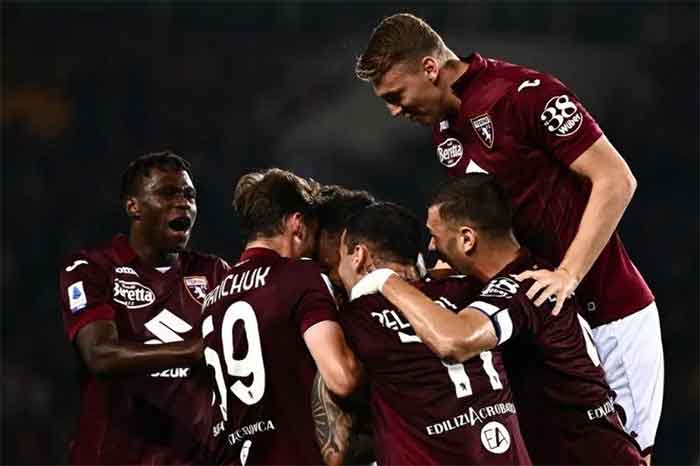Liga Italia, AC Milan Kalah 1-2 dari Torino