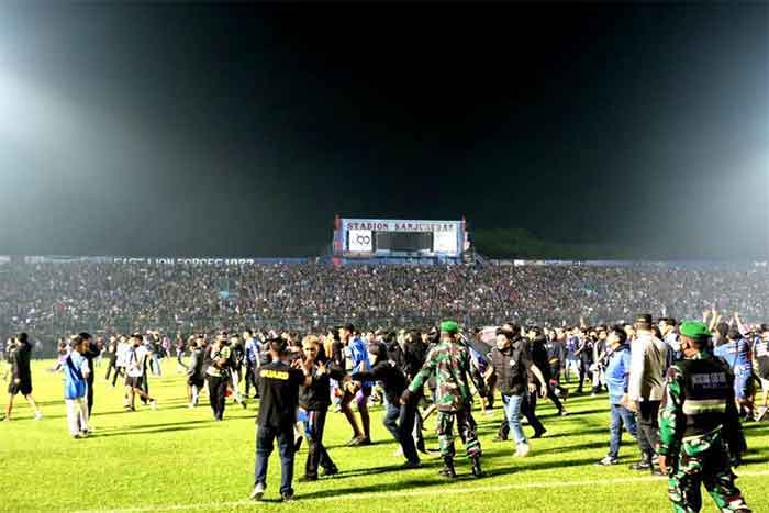 kerusuhan di Stadion Kanjuruhan Malang