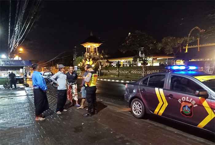 Cegah Gangguan Kamtibmas, Polsek Abiansemal Tingkatkan Patroli Malam