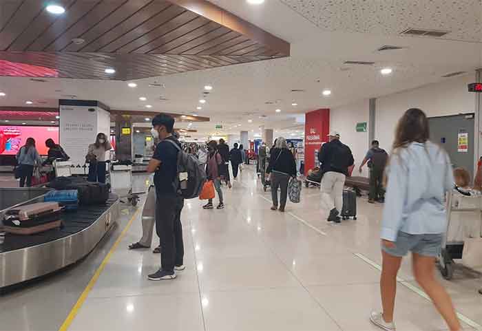 Suasana di Bandara Ngrah Rai Bali.