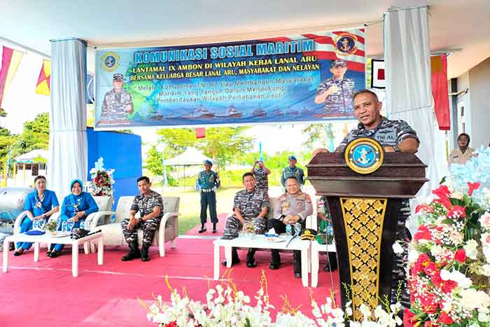 Danlantamal IX Ambon Brigjen TNI (Mar), Said Latuconsin.