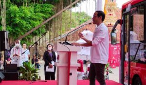 Suasana dialog Mahasiswa Indonesia dengan Elon Musk,