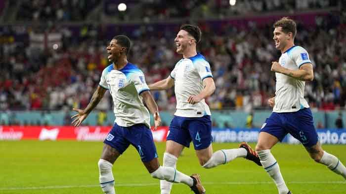 laga Inggris vs Wales dengan skor 3-0 Piala Dunia 2022