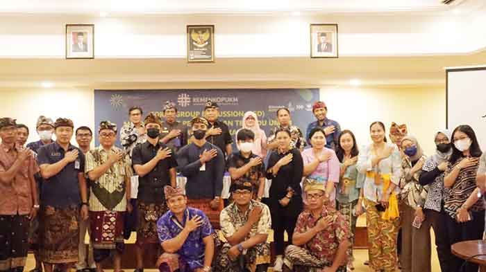Bupati Jembrana I Nengah Tamba membuka acara Focus Group Discussion (FGD) Major Project Pengelolaan Terpadu UMKM Komoditas Kakao Provinsi Bali bertempat di Jimbarwana Hotel, Kamis (3/11).