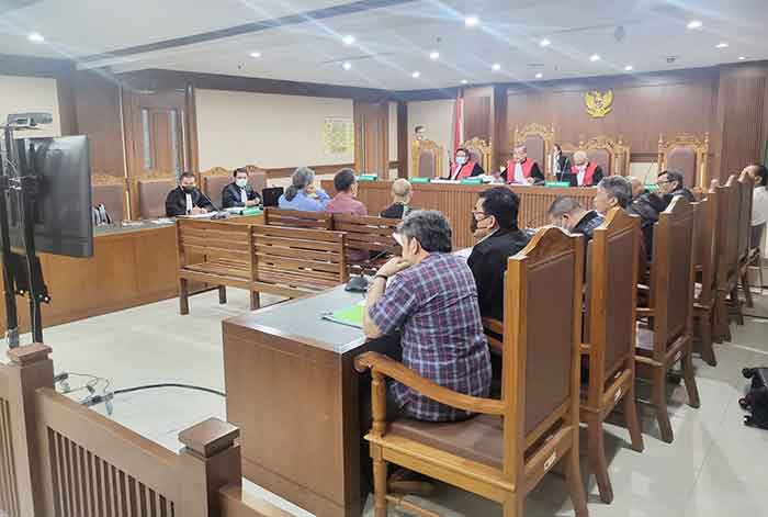 -Sidang perkara dugaan tindak pidana korupsi dalam pengadaan pesawat udara PT. Garuda Indonesia (persera) Tbk, Rabu (9/11/2022).