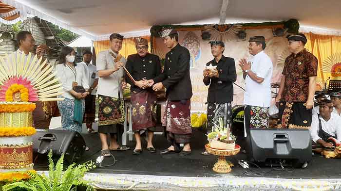 Pembukaan Festival Seni dan Budaya ABS Desa Bongkasa Kecamatan Abiansemal, Badung Bali