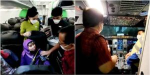Dokter Bagus Darmayasa menolong pasien sesak nafas dalam penerbangan Jakarta Denpasar