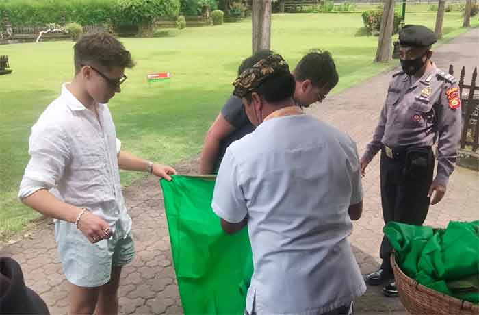 Personil Polres Badung melakukan Penjagaan di objek-objek Vital, Pasca Bom Bunuh Diri di Bandung