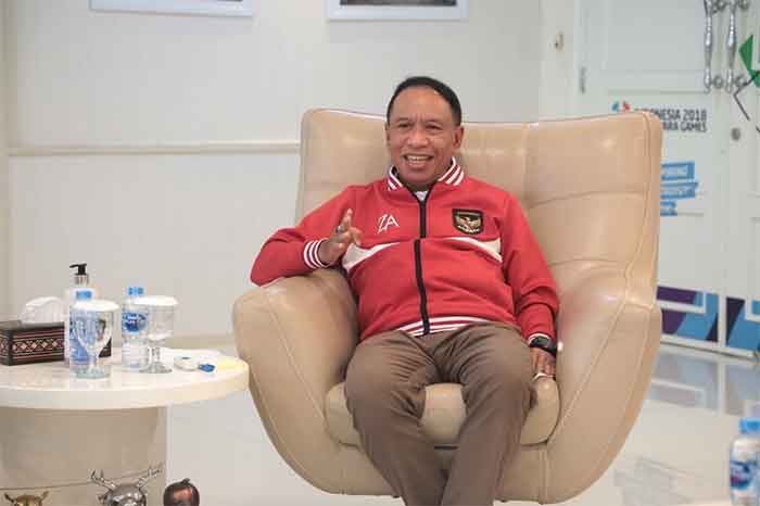 Menteri Pemuda dan Olahraga Republik Indonesia (Menpora RI) Zainudin Amali.