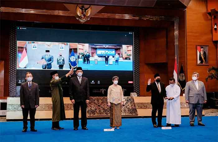 Pelaksaan pelantikan Pejabat Tinggi Pratama di Lingkungan Kemenparekraf/Baparekraf. (Foto: Menitini/Kemenparekraf)