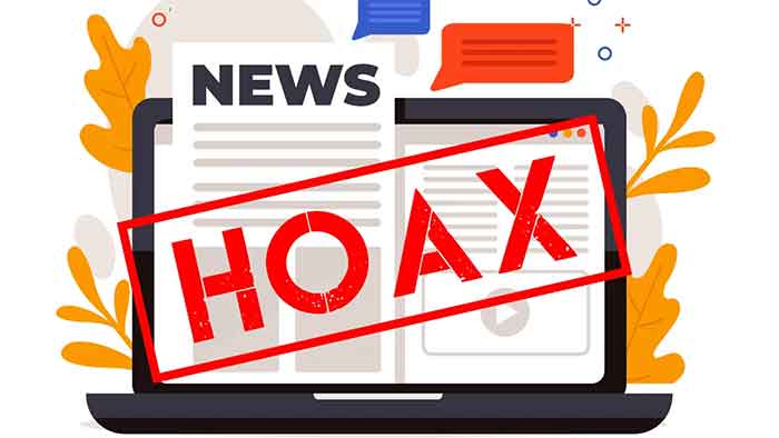 ilustrasi berita hoax