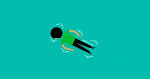 Ilustrasi jasad terapung