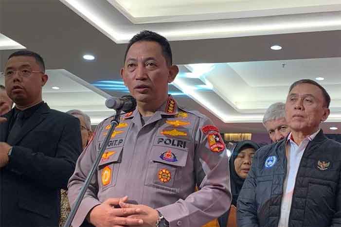 Kepala Kepolisian Negara Republik Indonesia (Kapolri) Jenderal Listyo Sigit Prabowo (Foto: KOMPAS.com/Rahel)