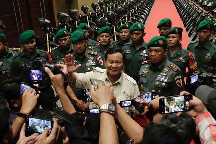 Menteri Pertahanan Prabowo. (Foto: Istimewa)