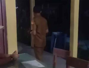 Suasana penerapan sekolah masuk jam 05.00 Wita pagi di SMA N 6 Kota Kupang.