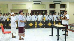 Pelantikan Kepala Dinas di Kabupaten Jembrana