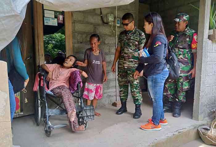 Dandim Klungkung Berbagi Kasih di Desa Gunaksa dan Pesinggahan