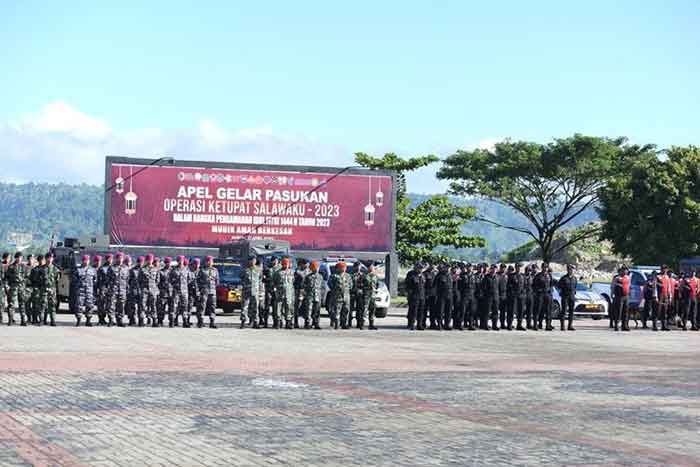 Sebanyak 4.923 personil gabungan siap amankan Hari Raya Idul Fitri 2023 di Maluku.