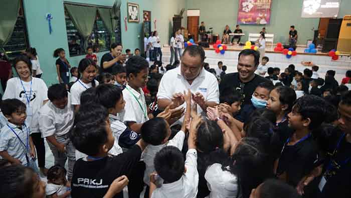 Bupati Tamba rayakan bersama anak anak panti asuhan