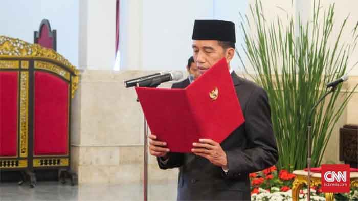 Presiden Jokowi akan melantik Menpora baru pengganti Zainuddin Amali. (Foto: CNNIndonesia.com/Feri Agus Setyawan)