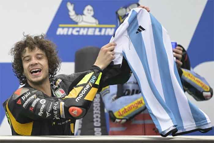 MotoGP Argentina, Bezzecchi Menang Perdana