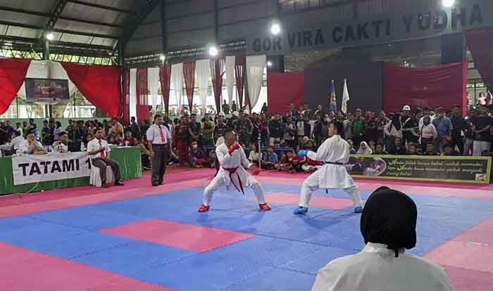 Karate Championship, Yon-Arhanudse 8/MBC Duduki Peringkat Kedua dan Ketiga