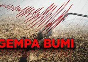 Ilustrasi Gempa bumi.