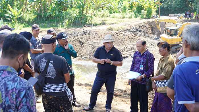 Telan Anggaran 4,6 Milyar, Jembatan Yehembang-Kedisan Mulai Dibangun.