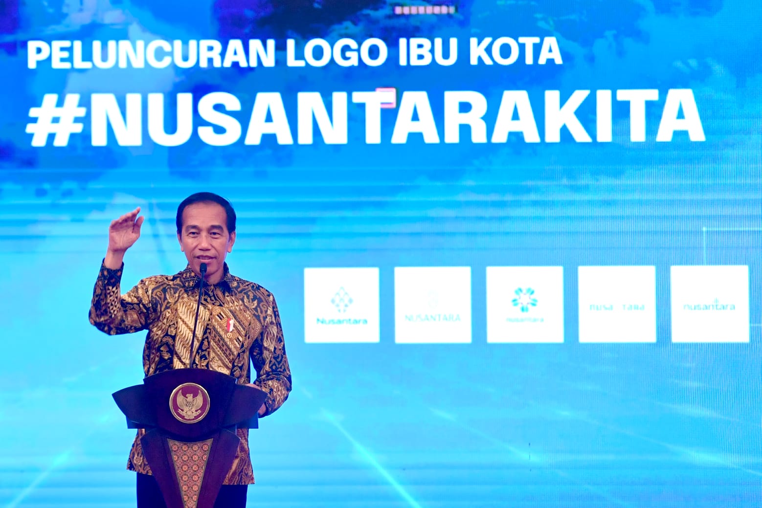 Presiden Jokowi Resmikan Logo IKN Bertema Pohon Hayat
