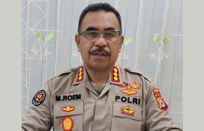 Humas Polda Maluku, Kombes Pol Muhamad Roem Ohoirat. (Foto: M-009)