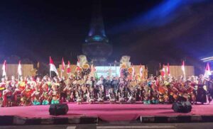 Klungkung Menari digelar dalam rangka HUT ke-77 BhaKlungkung Menari digelar dalam rangka HUT ke-77 Bhayangkara. (Foto: Istimewa)yangkara.