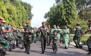 Wadanyon Arhanud 8MBC Berganti