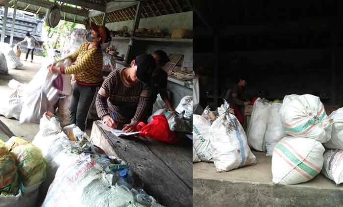 Kegiatan Bank sampah Dywik