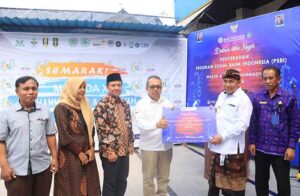 Penyerahan PSBI untuk masjid Annur Muhammadiyah Jembrana