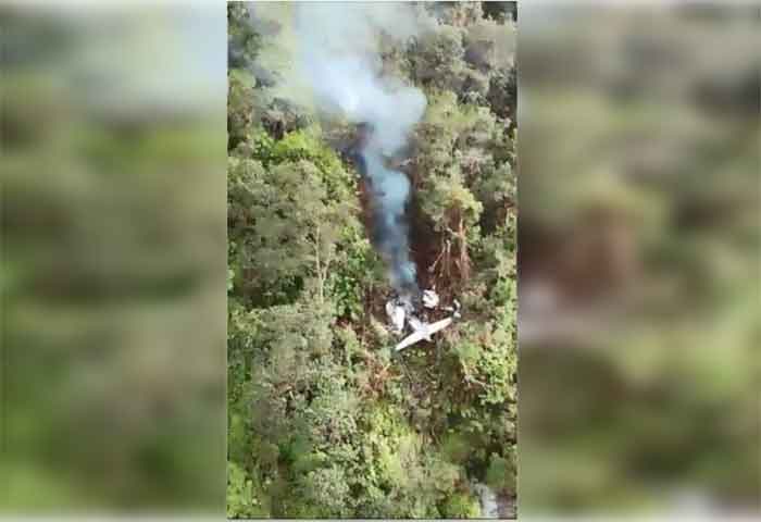 Pesawat SAM Air jatuh di hutan Papua
