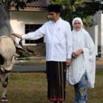 Presiden Jokowi bersama Ibu Negara Iriana Jokowi Widodo. (Foto: merdeka.com)