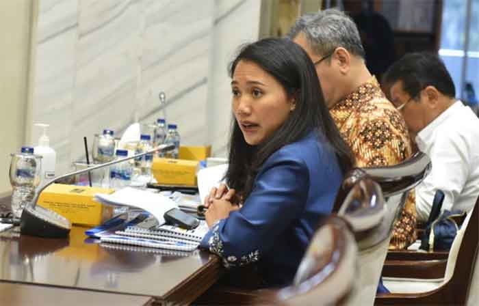 Anggota Komisi XI DPR RI Puteri Komarudin. (Foto: Parlementaria/Farhan/nr)