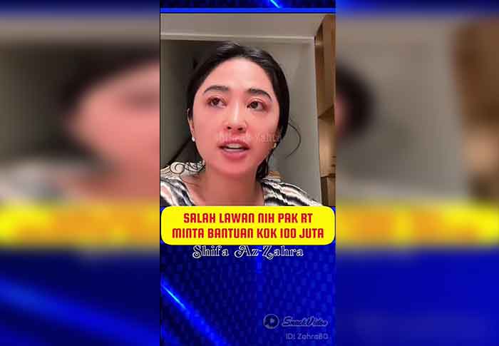 Screenshoot video Dewi Persik yang beredar di banyak media sosial