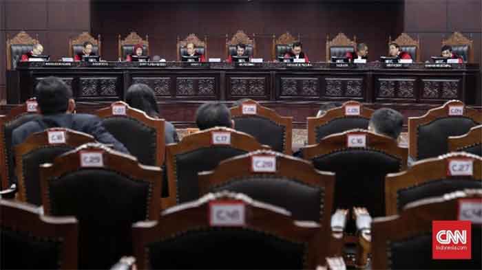 Sidang Mahkamah Konstitusi (CNN Indonesia/Safir Makki)
